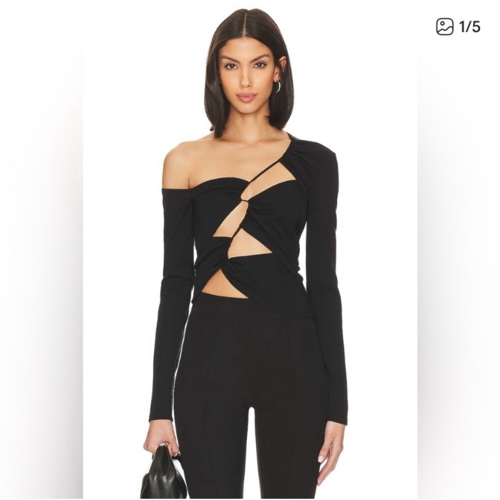 Elegant Black Women's Top